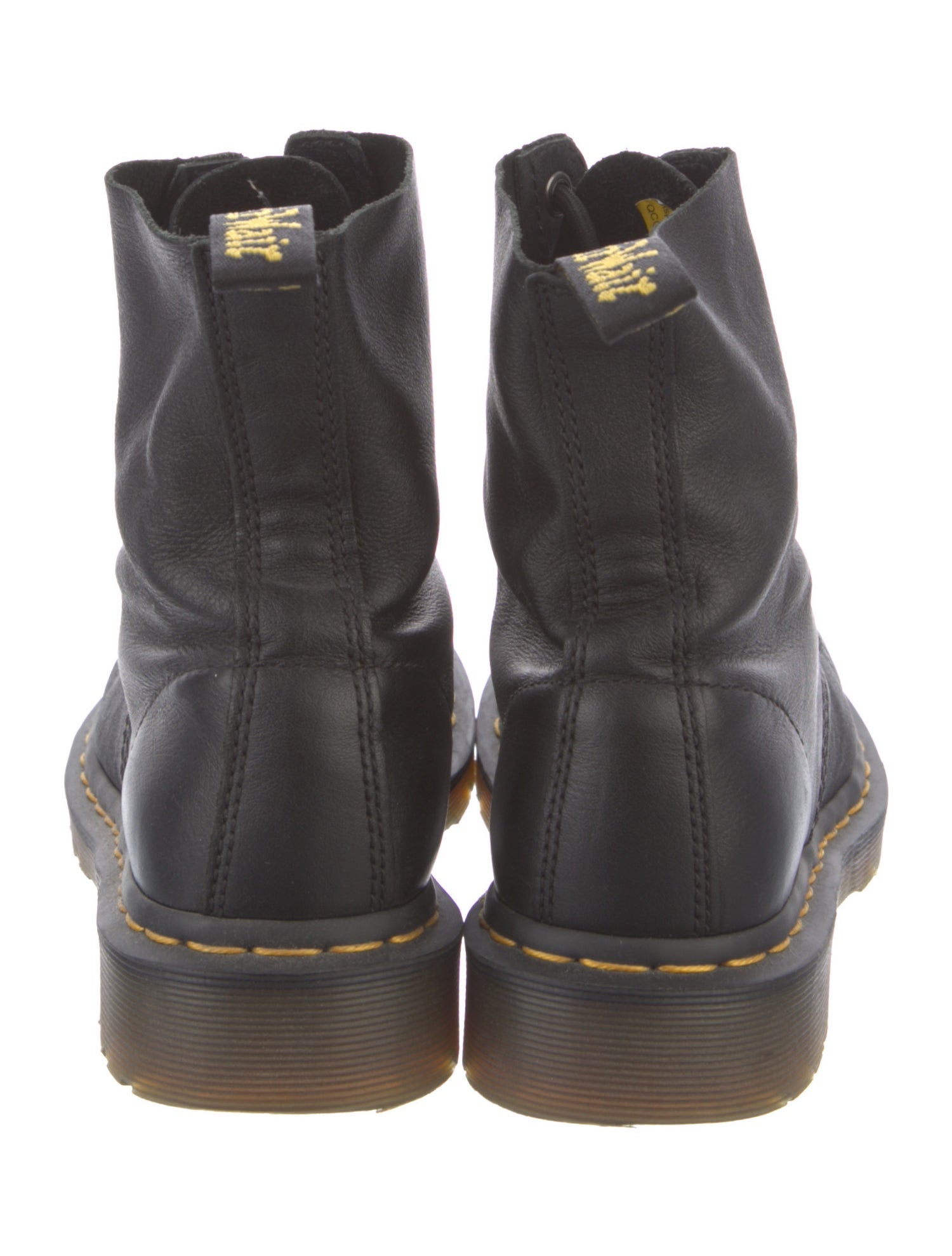 Dr. Martens Leather Combat Boots